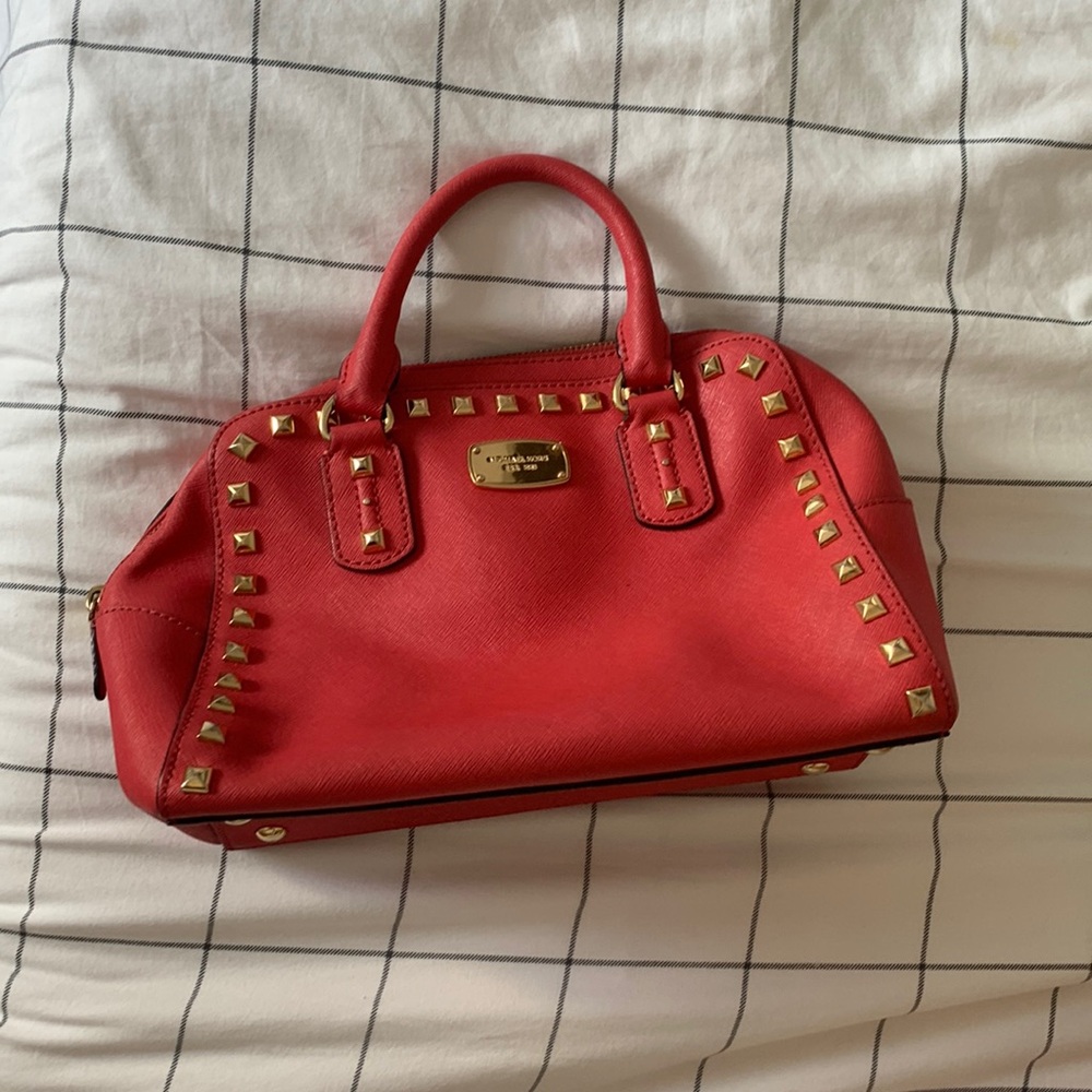 MICHAEL KORS crow body/purse bag pink